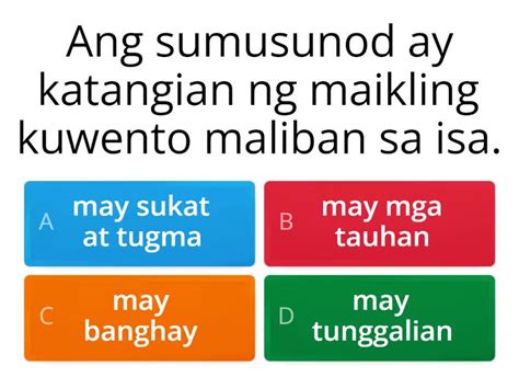 ang biik na regalo sa tauhan ay nagmula sa|Filipino 5 Flashcards .